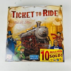 Days of Wonder Ticket to Ride Board Game - Red and Yellow